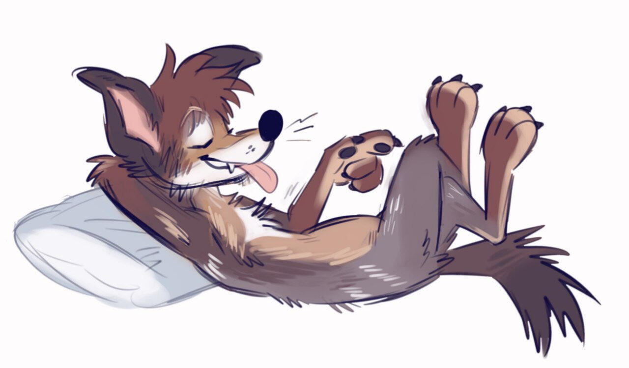 One of my characters, a toony coyote